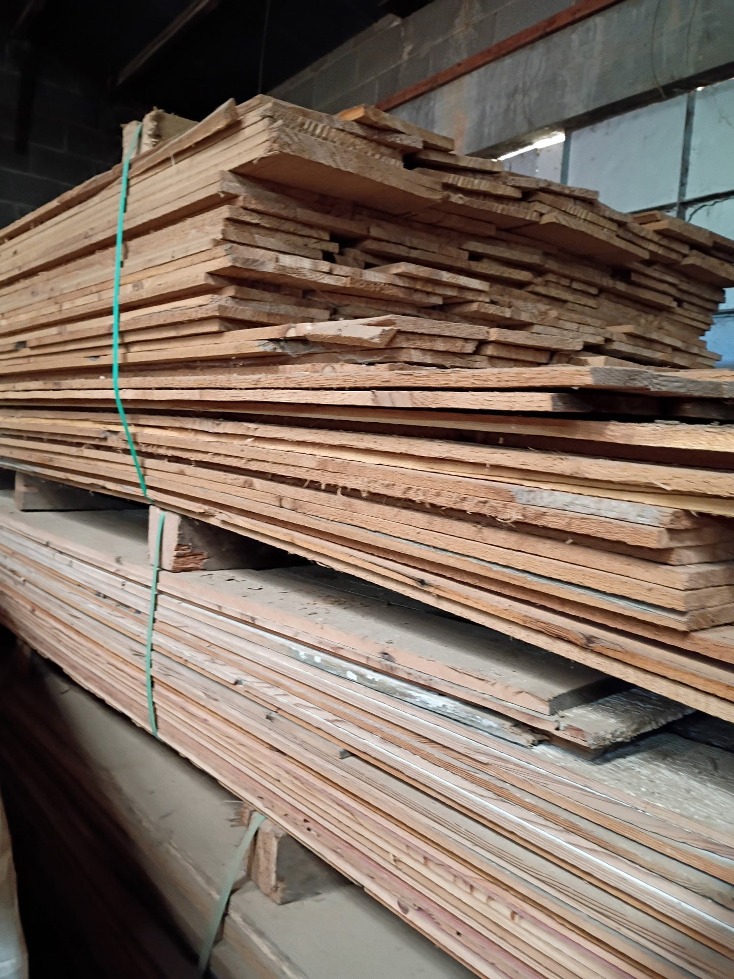 Western cedar paneling 3/8 inch thick reclaimed