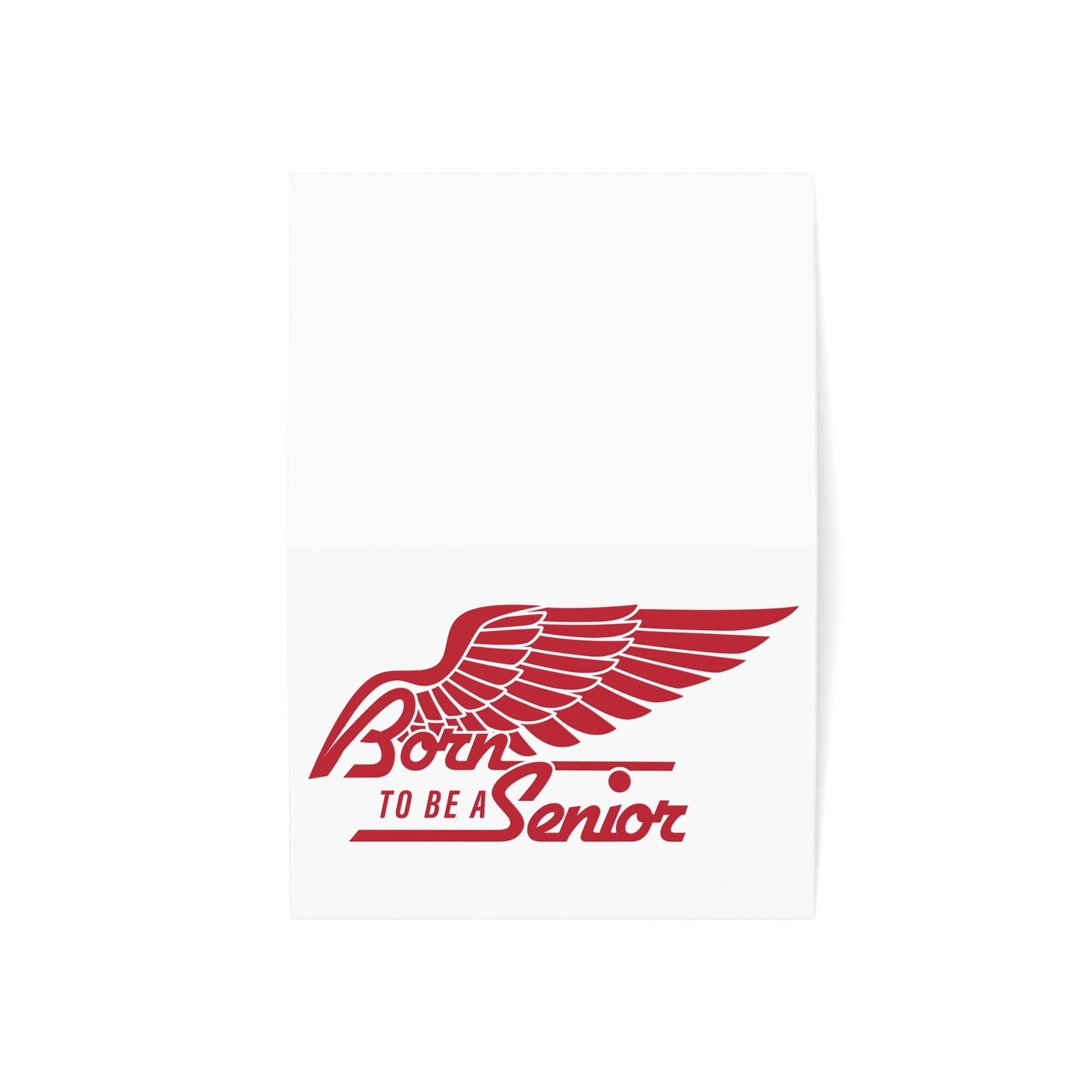 Born to Be a Senior | Classic Logo Stationery Cards