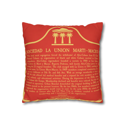 Ybor City Retro Pillowcase | Marti Maceo Collection