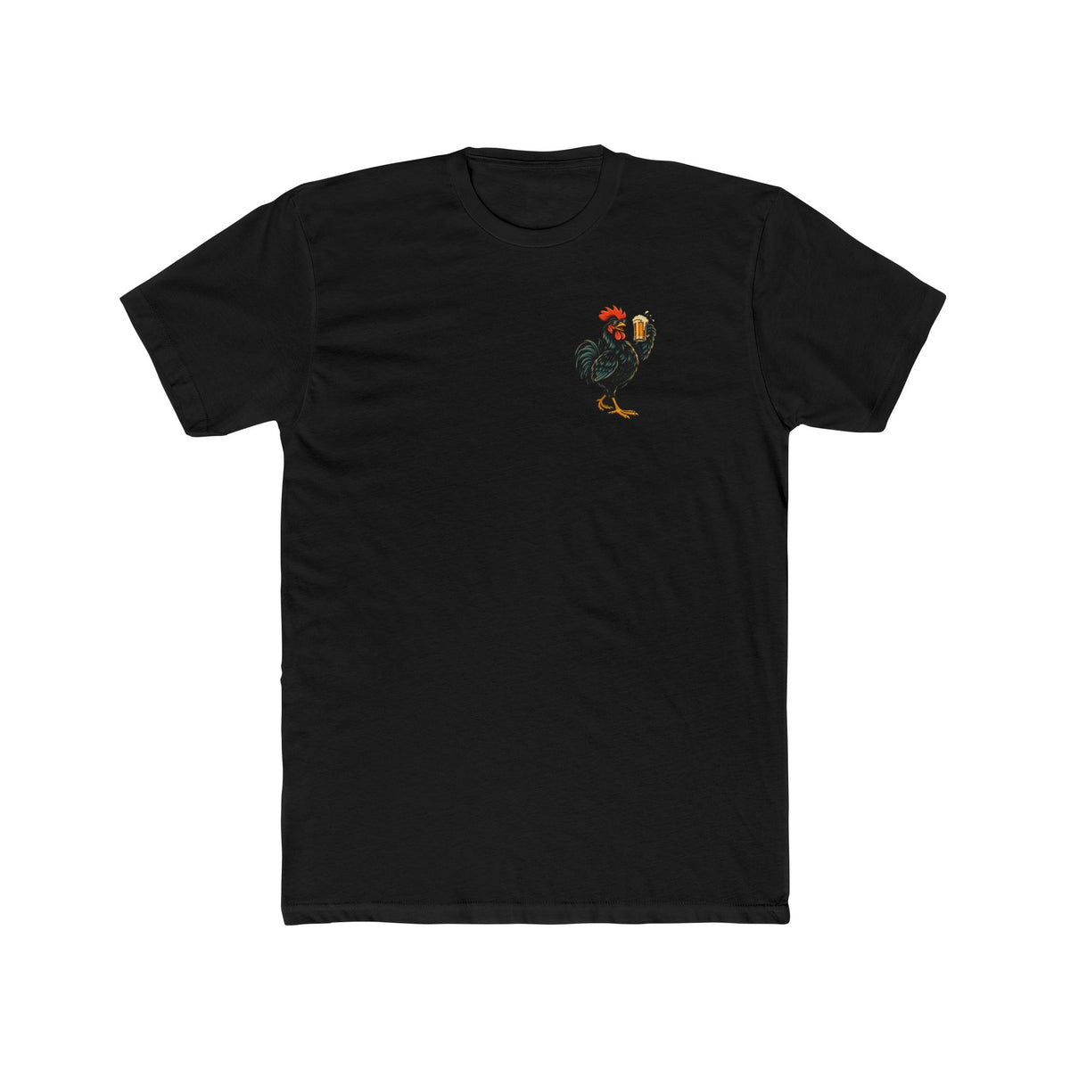 Brewed Awakening | Beer-Drinking Rooster T-Shirt