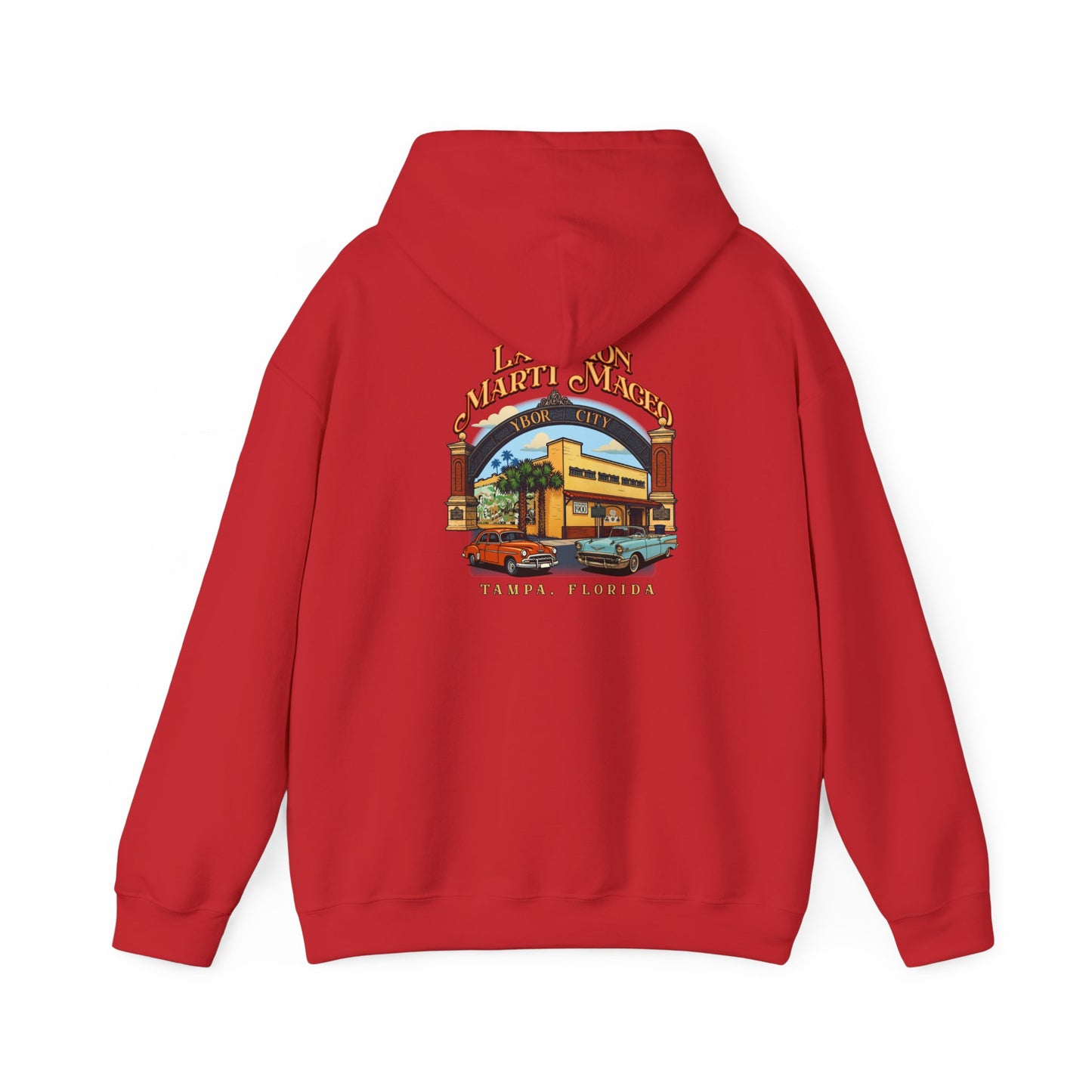 Marti Maceo Heritage Hoodie | Afro-Cuban History in Ybor City