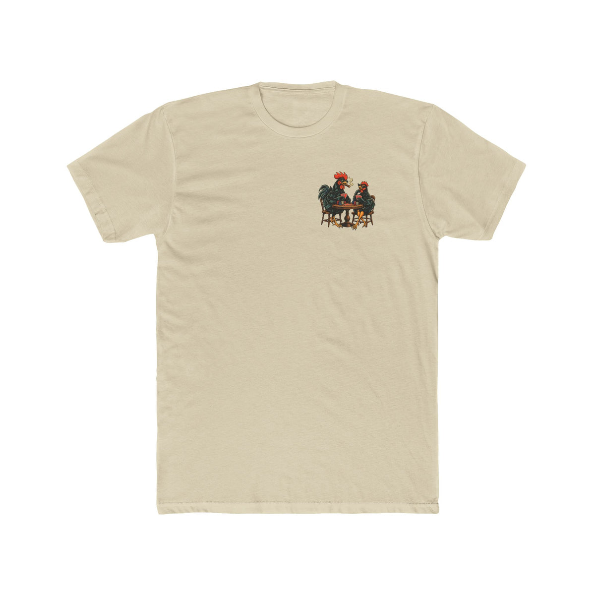 High Stakes, Low Clucks | Poker Chicken T-Shirt