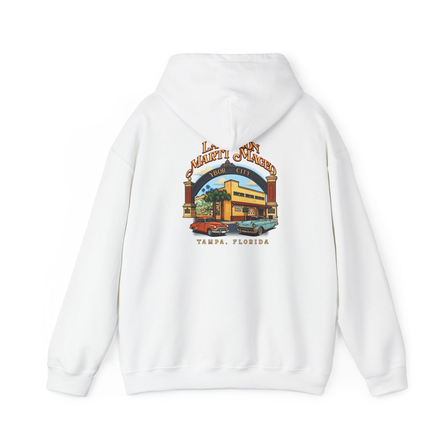 Marti Maceo Heritage Hoodie | Afro-Cuban History in Ybor City