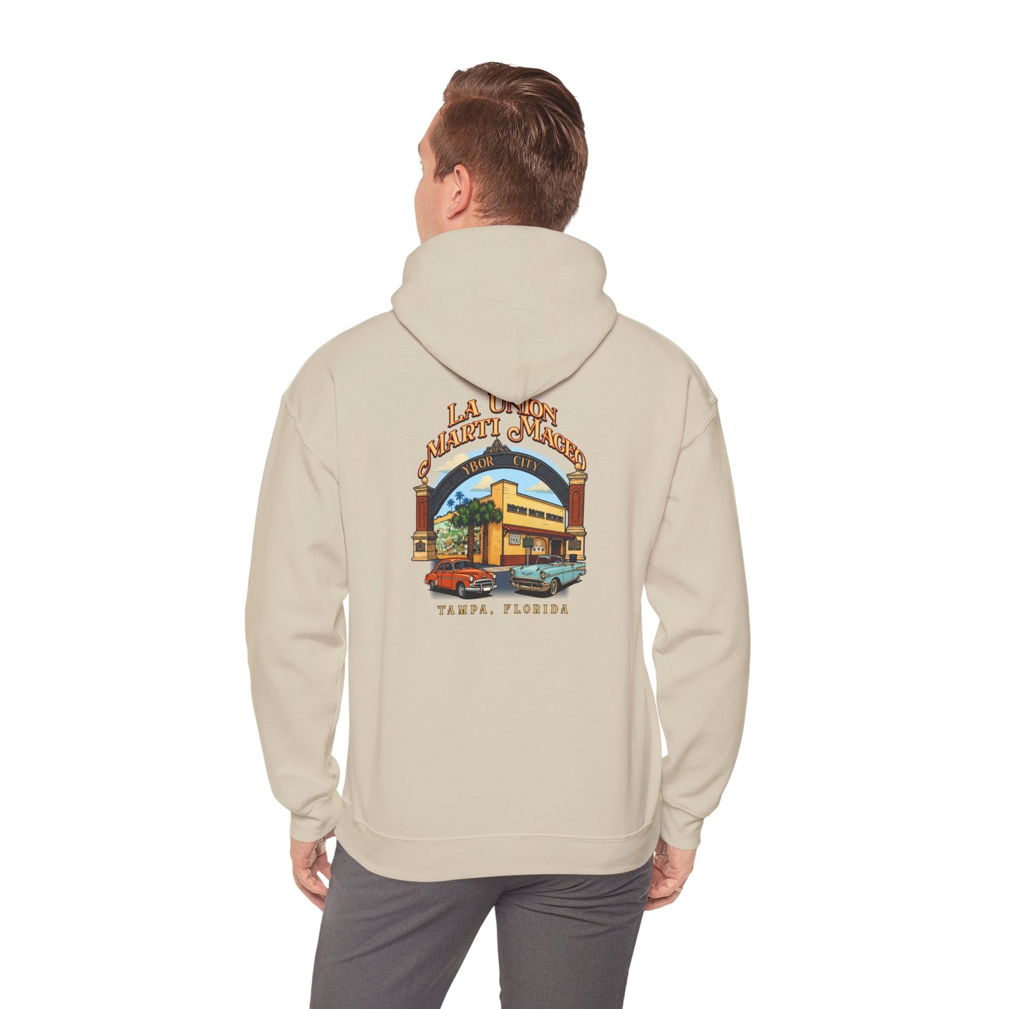 Marti Maceo Heritage Hoodie | Afro-Cuban History in Ybor City