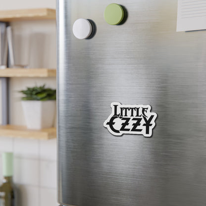 Little Ozzy | Die-Cut Logo Magnet | Retro Rock Fridge Magnet