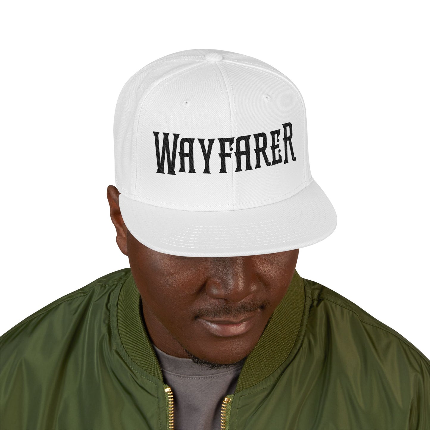 Wayfarer Ridgecap | Embroidered Snapback Hat