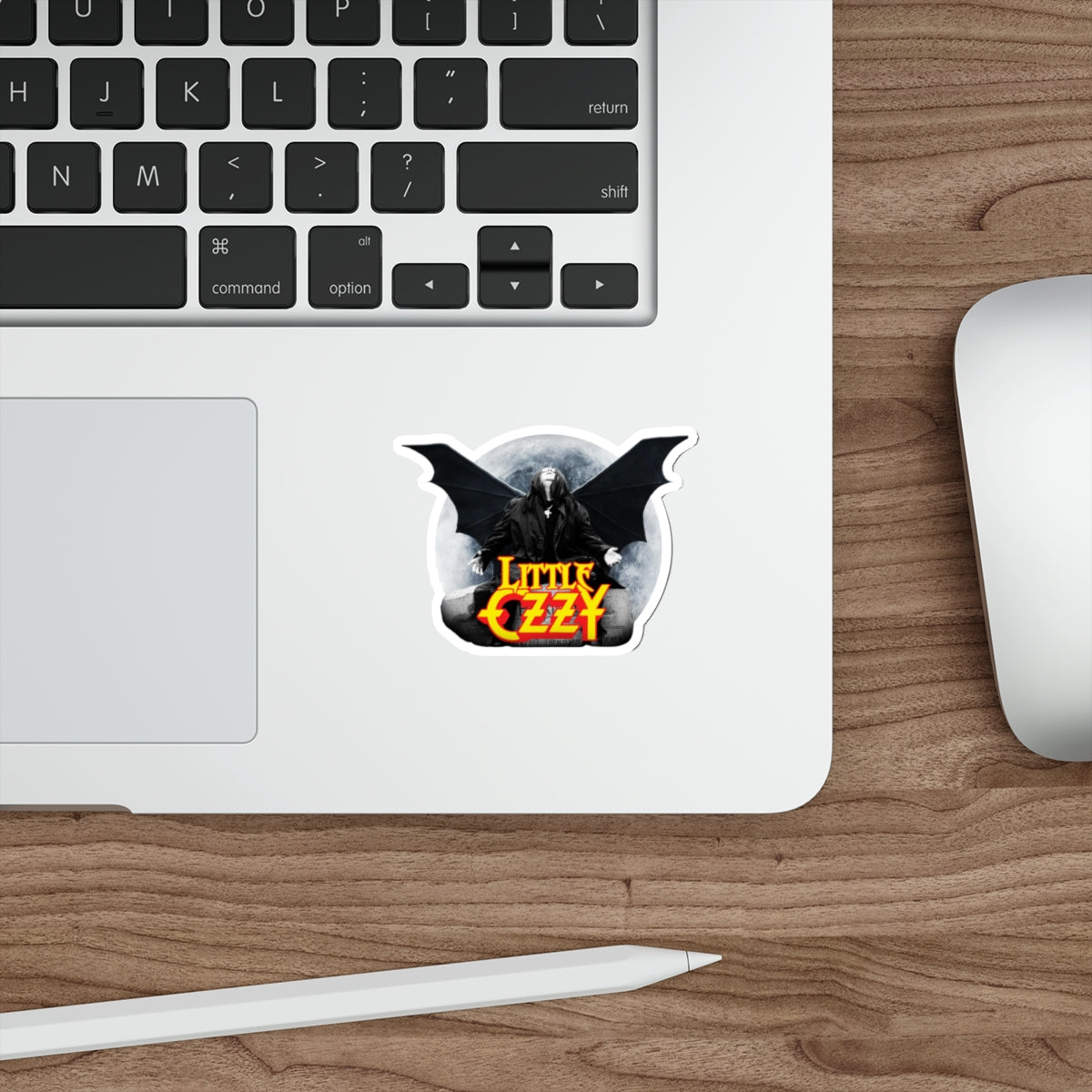 Little Ozzy | Outdoor Die Cut Sticker | Gothic Rock Logo