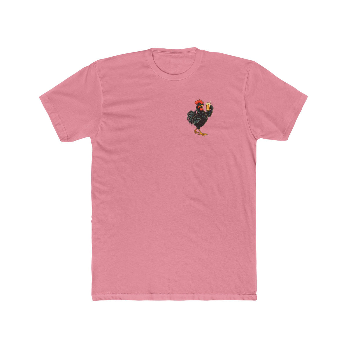 Brewed Awakening | Beer-Drinking Rooster T-Shirt