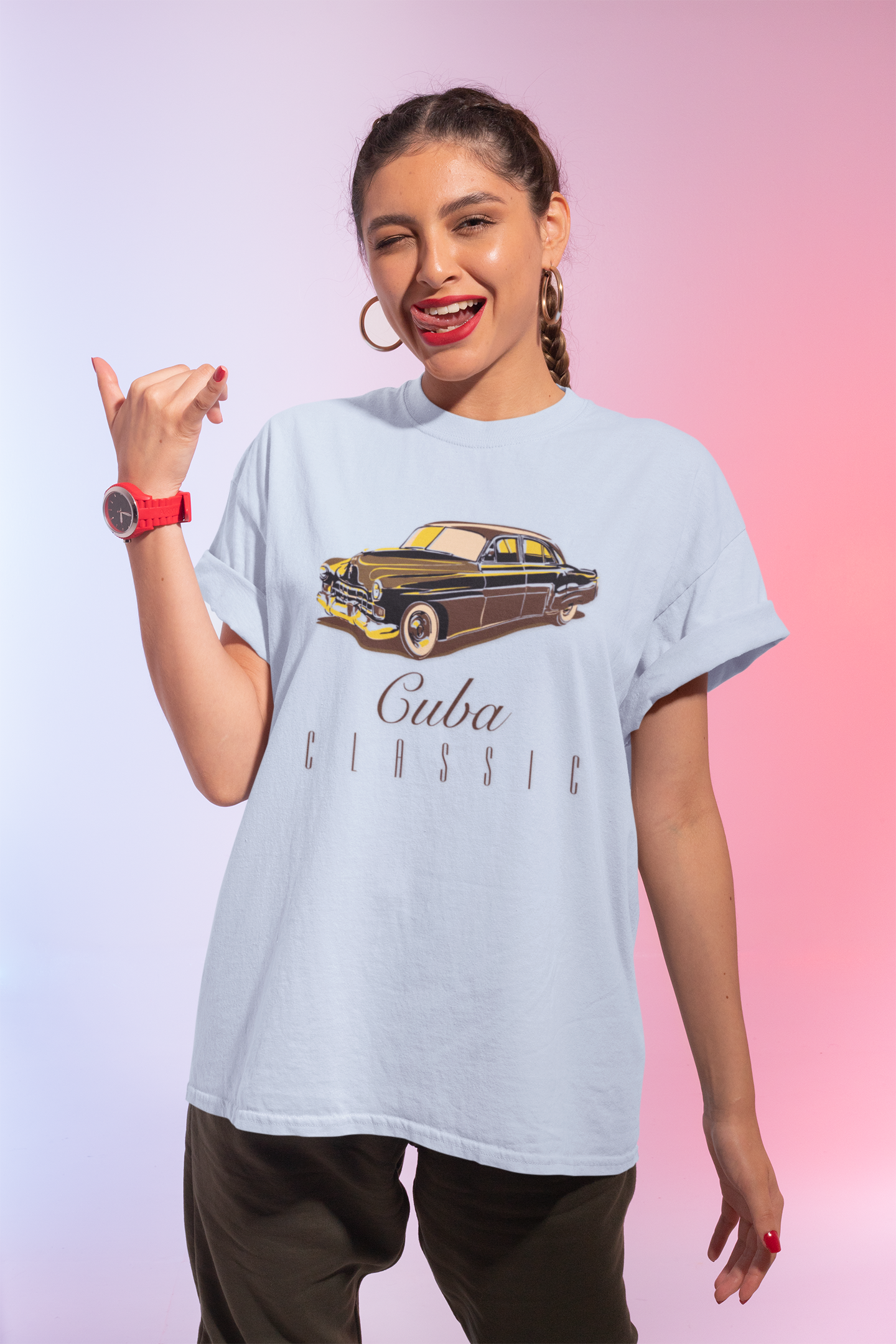 YerbaWare presenta la camiseta con la obra original de Martí-Maceo - "Cuba Classic"