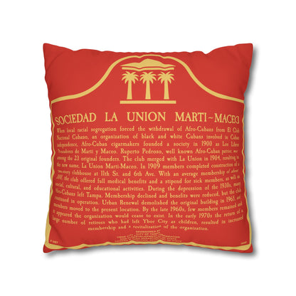 Ybor City Retro Pillowcase | Marti Maceo Collection