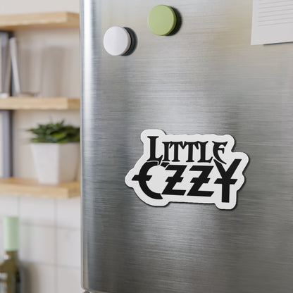 Little Ozzy | Die-Cut Logo Magnet | Retro Rock Fridge Magnet