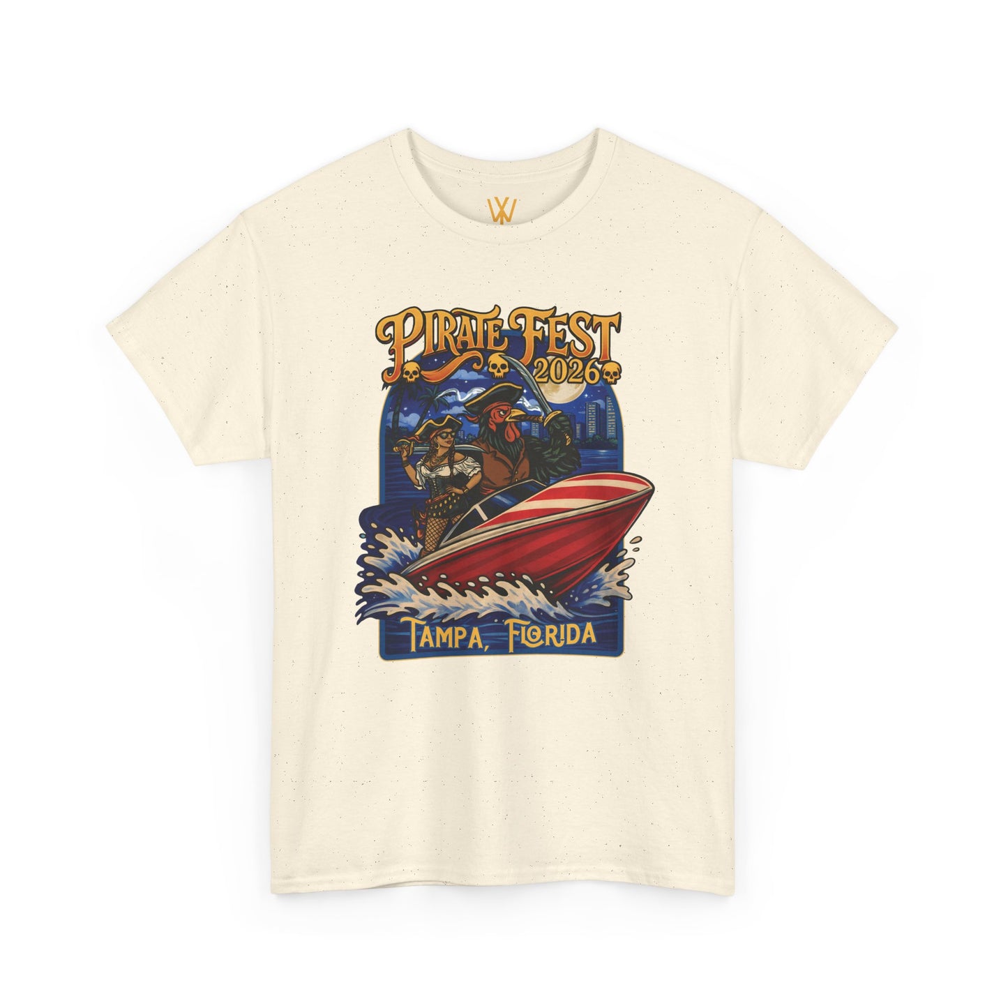 Yerba Ware | Pirate Season 2026 Tee | Ybor City Night Run