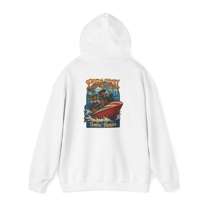 Yerba Wear | Pirate Season 2026 | Retro Speedboat Graphic Hoodie