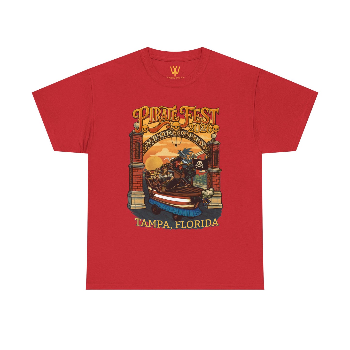 Yerba Wear | Gasparilla Pirate Heritage | Short Sleeve Tee