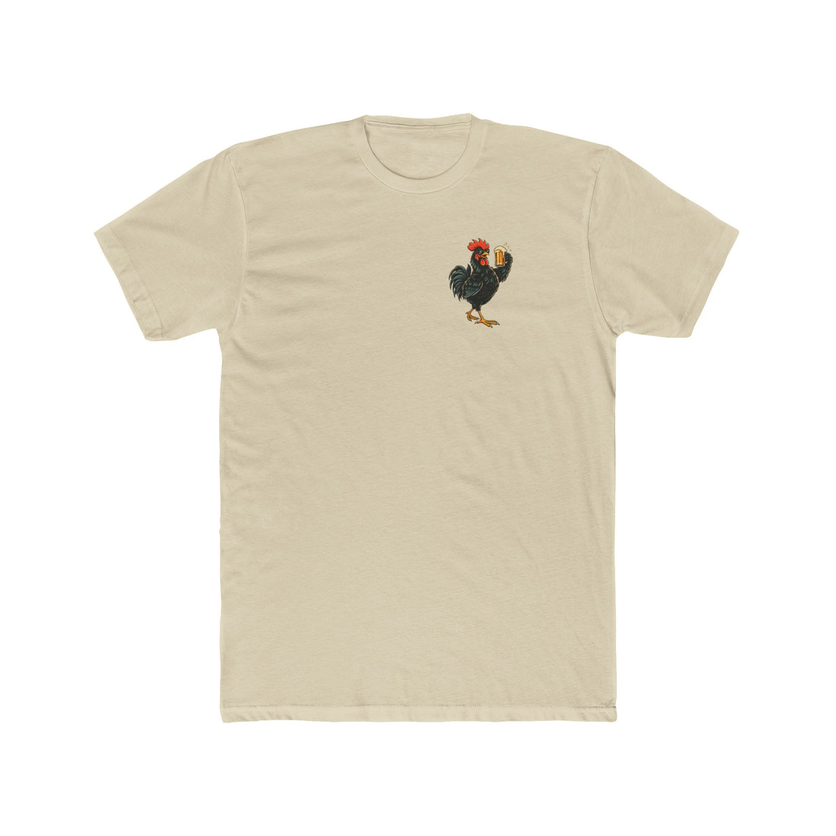 Brewed Awakening | Beer-Drinking Rooster T-Shirt