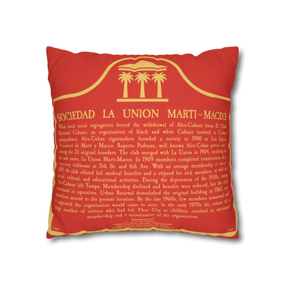 Ybor City Retro Pillowcase | Marti Maceo Collection