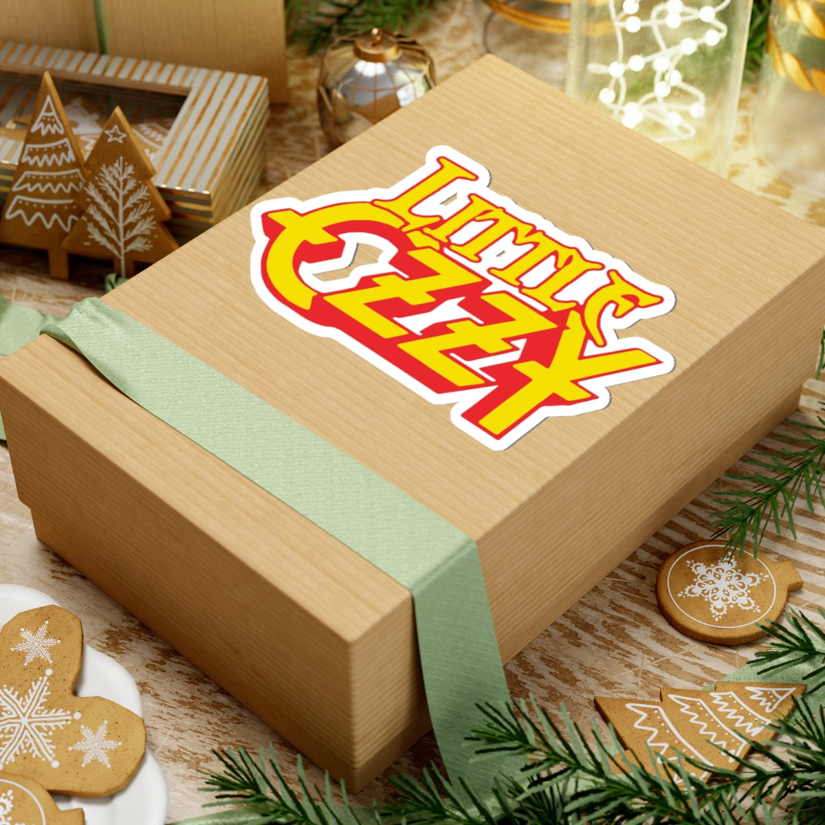 Little Ozzy | Indoor Kiss-Cut Sticker | Retro Rock Logo