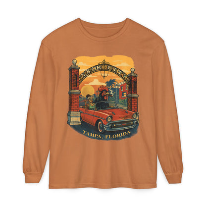 Yerba Wear | Ybor City Street-Rooster Long Sleeve