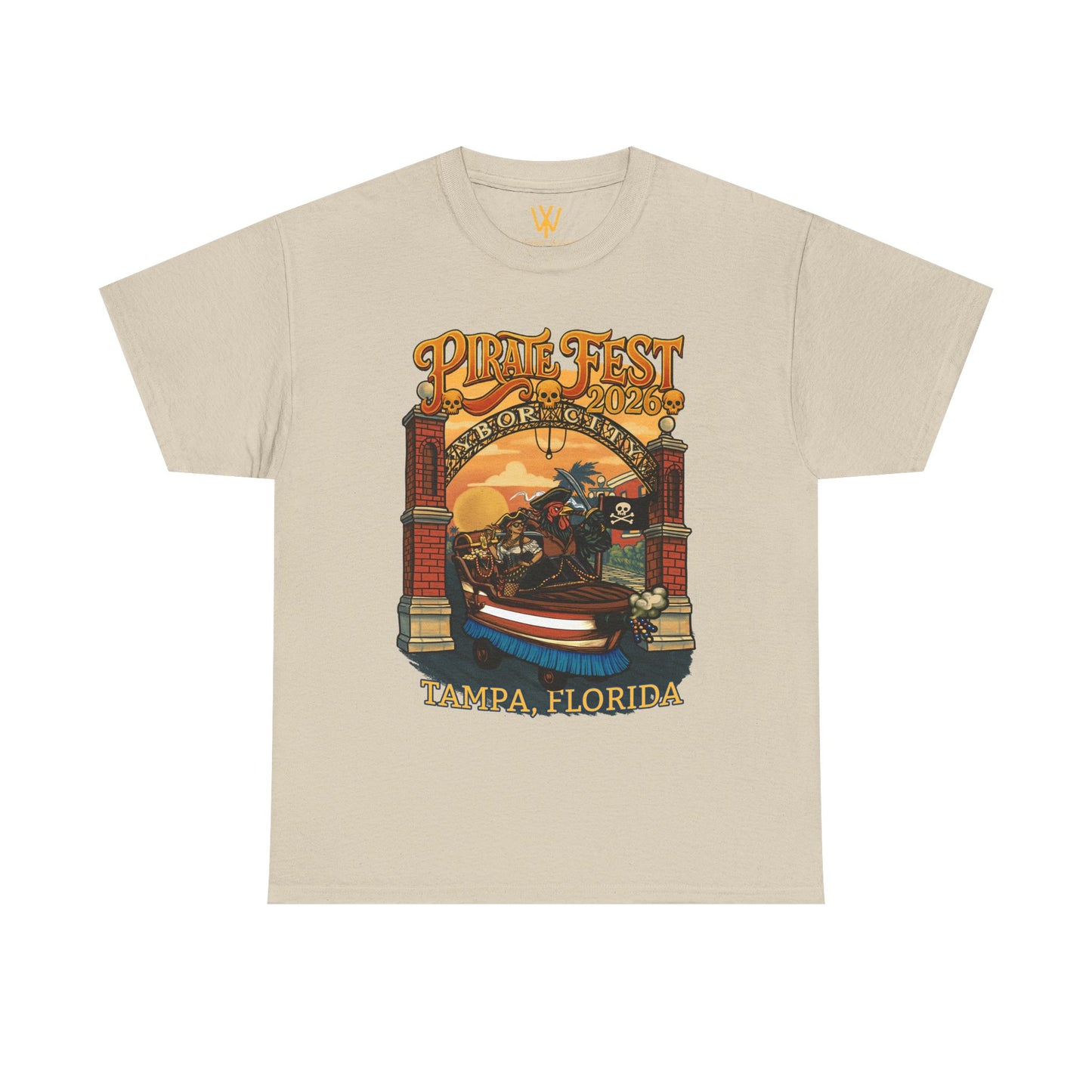 Yerba Wear | Gasparilla Pirate Heritage | Short Sleeve Tee