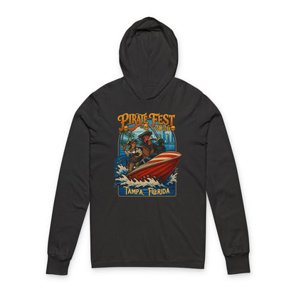 Yerba Wear | Pirate Season 2026 | Hooded Long Sleeve Tee