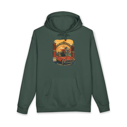 Yerba Wear Ybor City Street-Rooster Hoodie