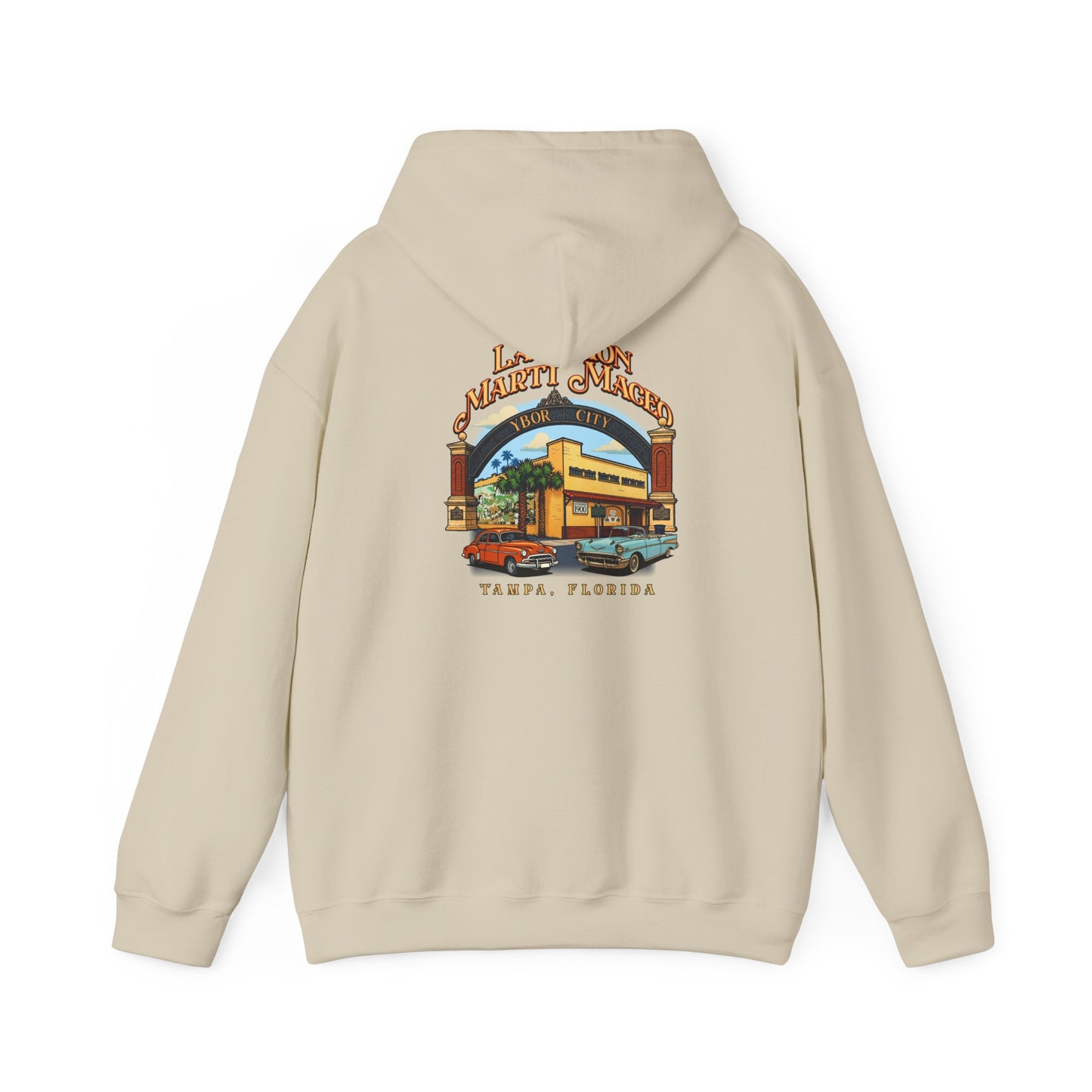 Marti Maceo Heritage Hoodie | Afro-Cuban History in Ybor City