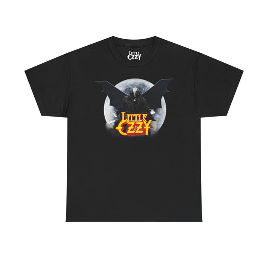 Little Ozzy | Moonrise Bat Logo T Shirt