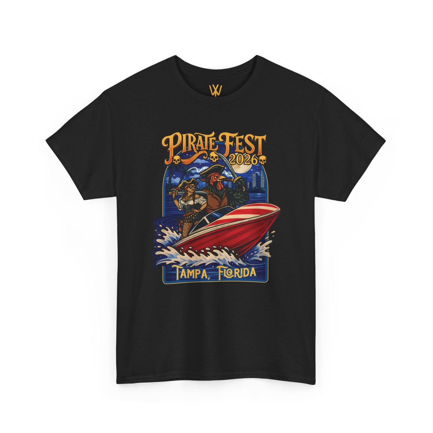 Yerba Ware | Pirate Season 2026 Tee | Ybor City Night Run