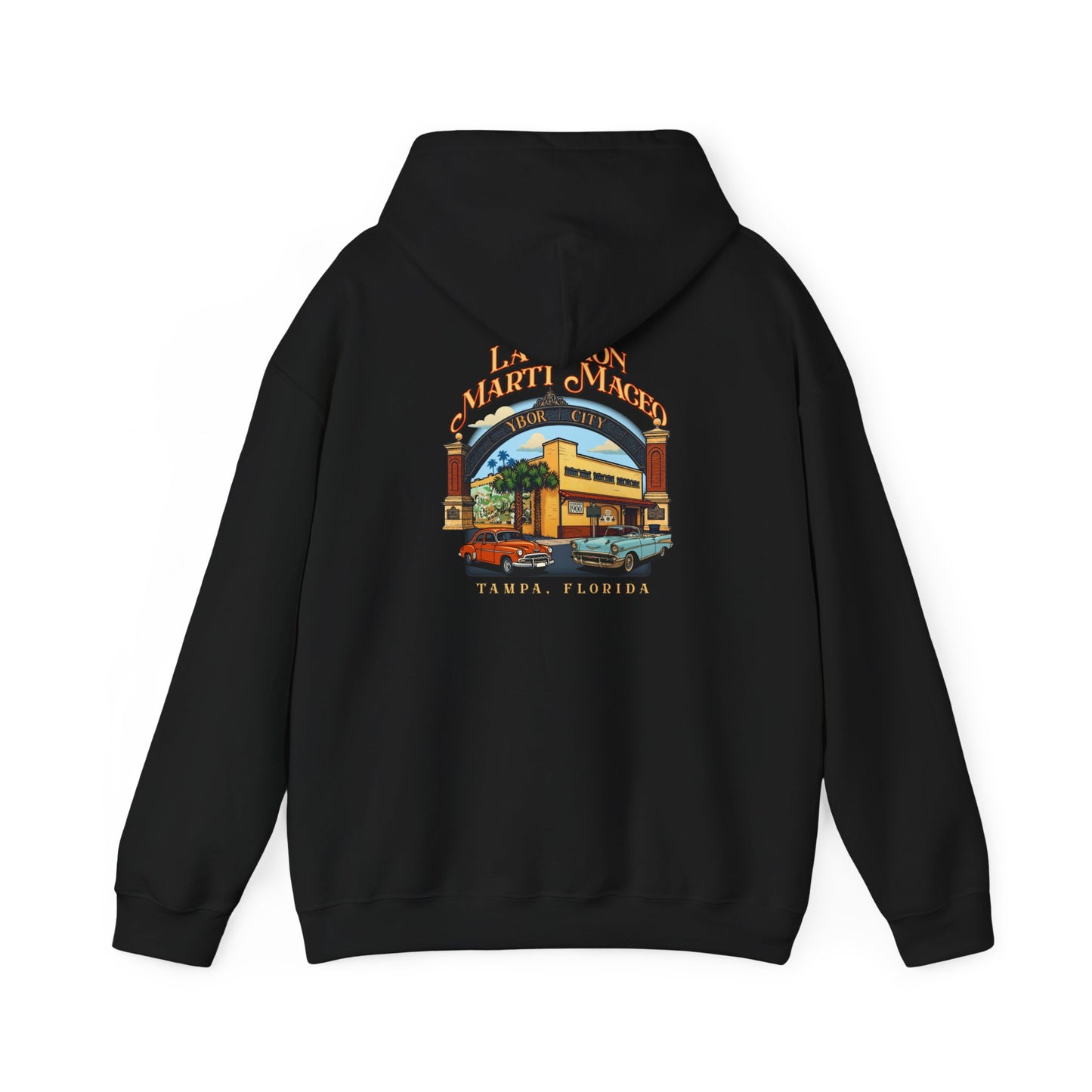 Marti Maceo Heritage Hoodie | Afro-Cuban History in Ybor City