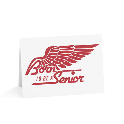 Born to Be a Senior | Classic Logo Stationery Cards