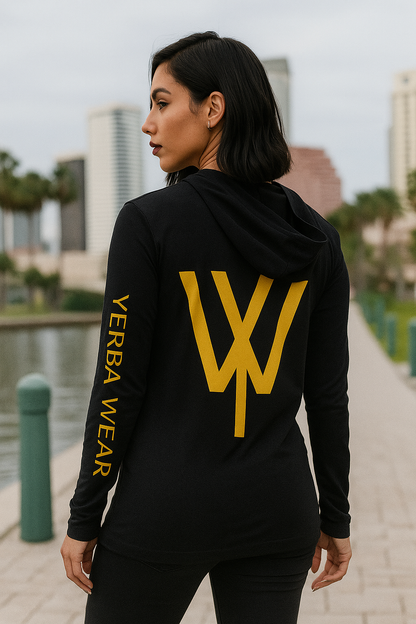 Yerba Wear | Freedom in Motion Hooded Long Sleeve Tee