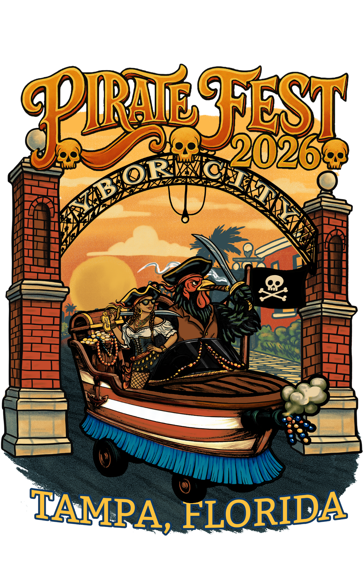 Yerba Wear | Pirate Season 2026 | Graphic Sweatshirt