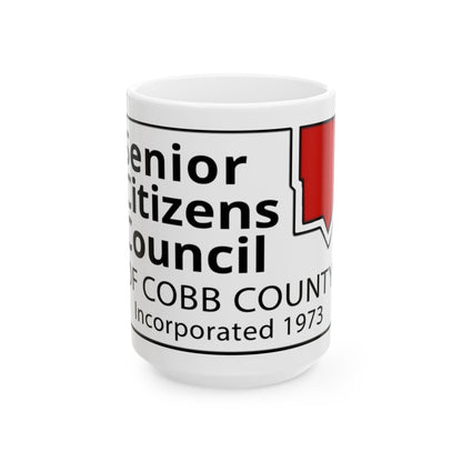 Senior Citizens Council | Logo Ceramic Mug | 15 oz