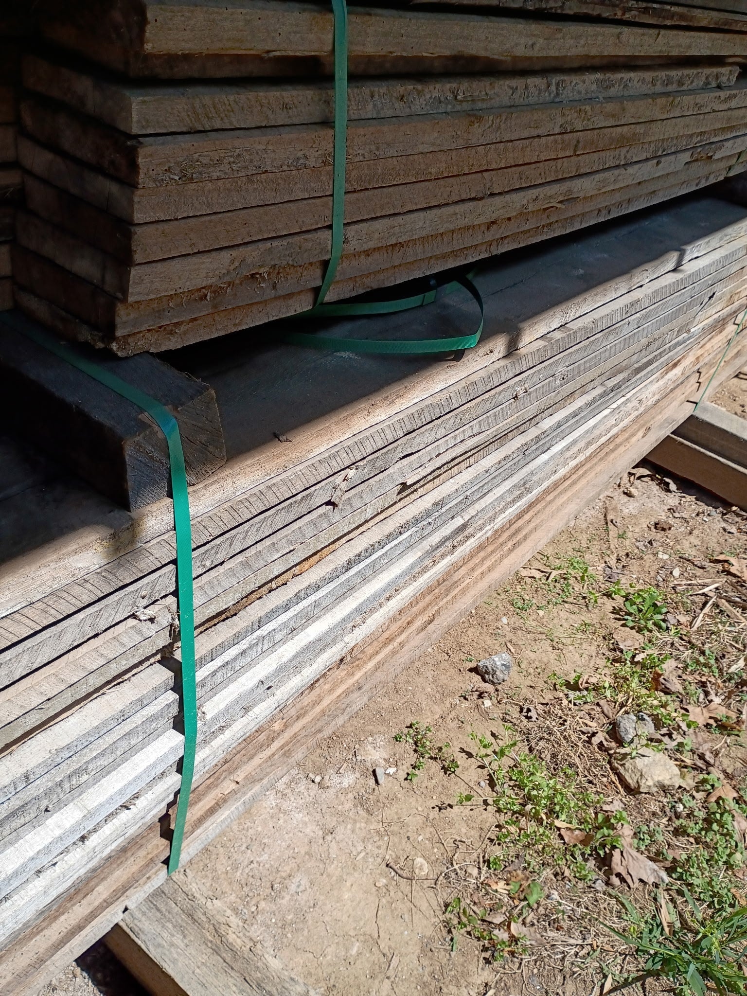 Solid White and Red Oak reclaimed tongue and groove flooring