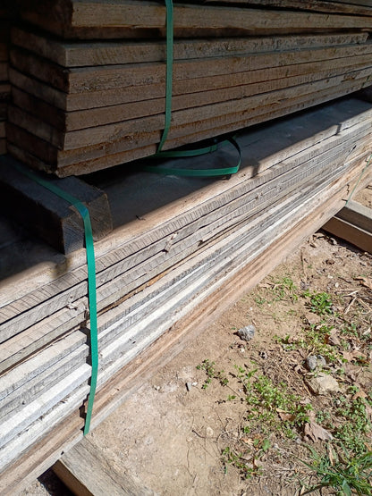 Solid White and Red Oak reclaimed tongue and groove flooring