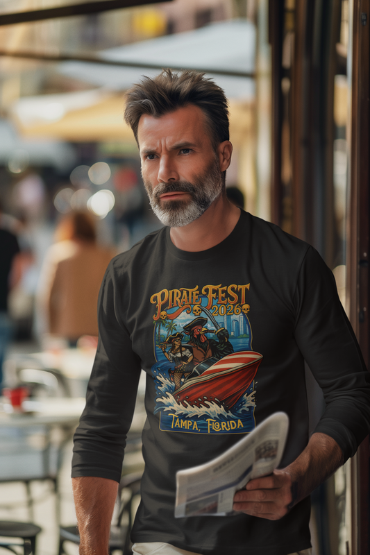 Yerba Wear | Pirate Season 2026 | Tampa Bay Long Sleeve Tee