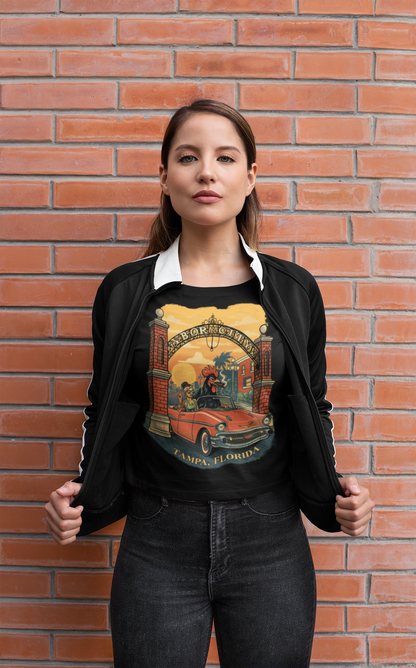 Yerba Wear | Ybor City Street-Rooster Long Sleeve