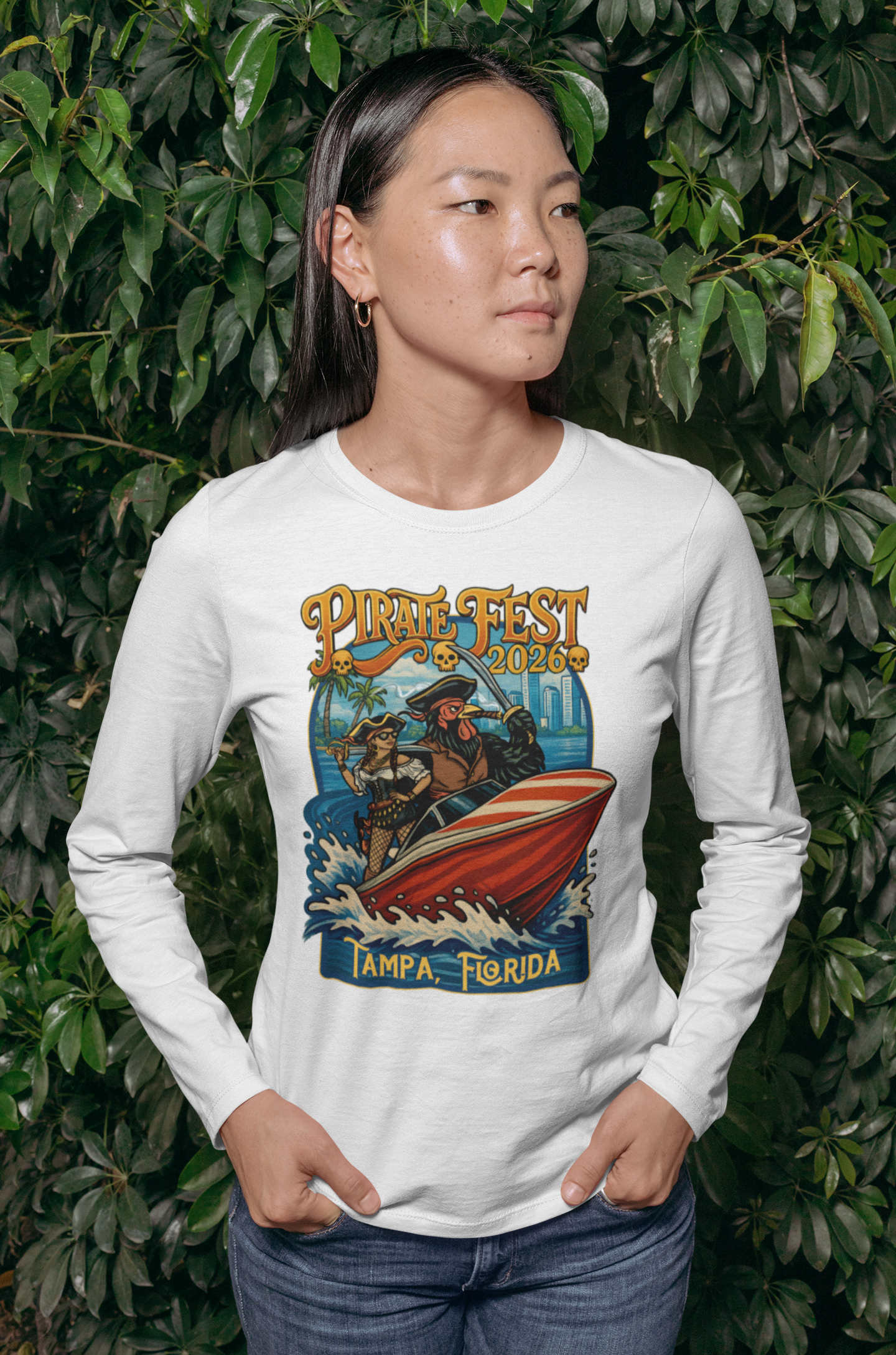 Yerba Wear | Pirate Season 2026 | Tampa Bay Long Sleeve Tee