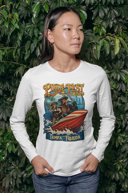 Yerba Wear | Pirate Season 2026 | Tampa Bay Long Sleeve Tee