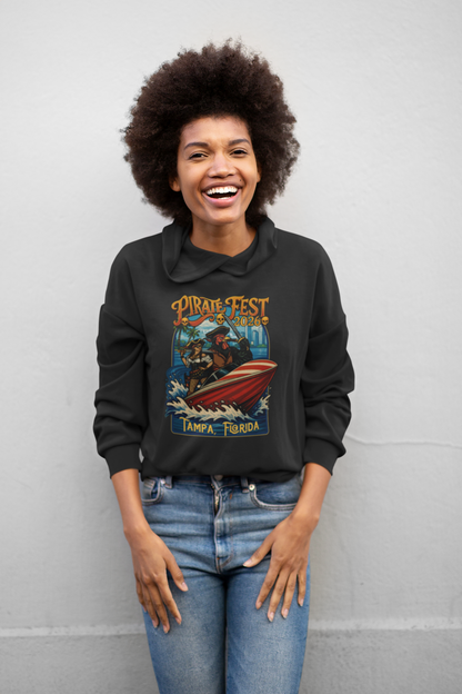 Yerba Wear | Pirate Season 2026 | Hooded Long Sleeve Tee