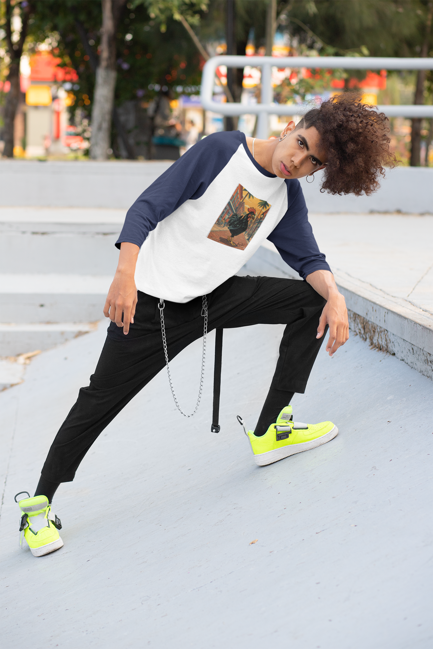 Yerba Wear | Ybor City Rooster Raglan