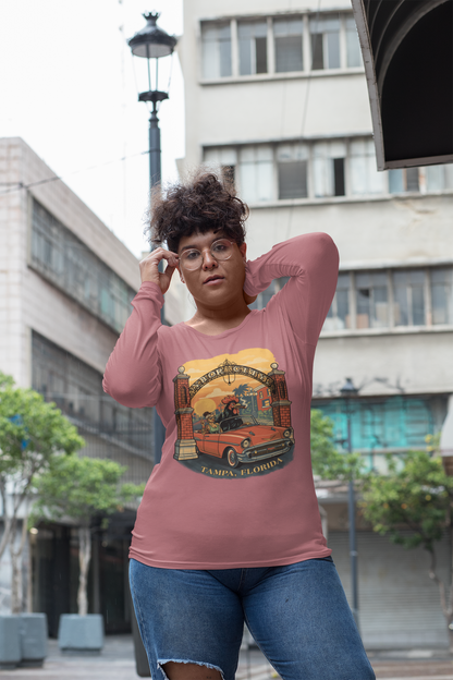 Yerba Wear | Ybor City Street-Rooster Long Sleeve