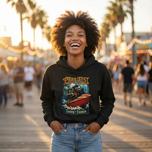 Yerba Wear | Pirate Season 2026 | Hooded Long Sleeve Tee