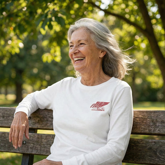 Born To Be A Senior | Community Logo Long Sleeve Shirt