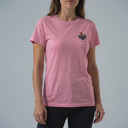 Giving the Bird | Middle-Finger Rooster T-Shirt