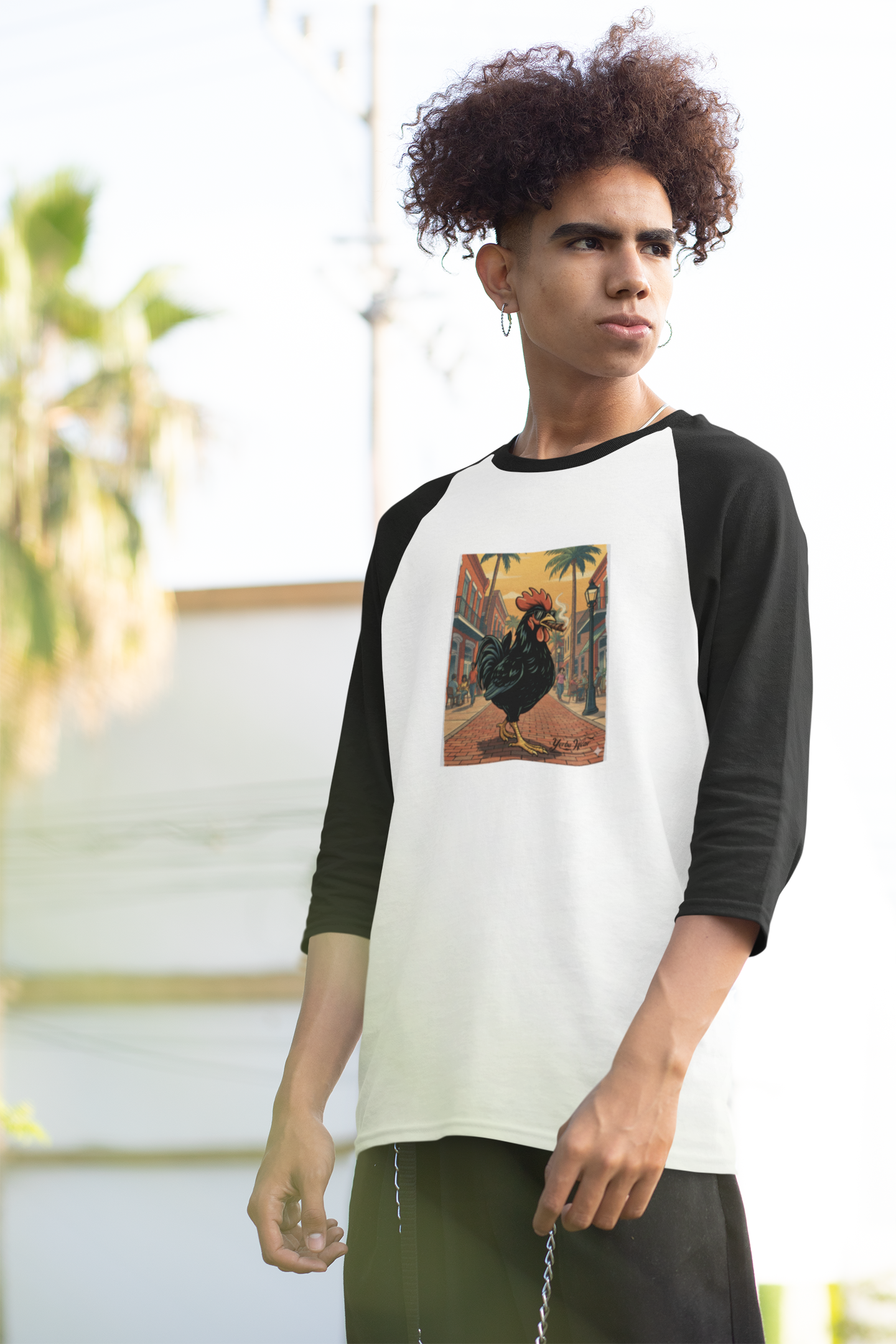 Yerba Wear | Ybor City Rooster Raglan